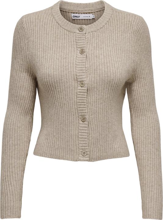 Only Normal geschnitten Rundhals Strickjacke Strickjacke