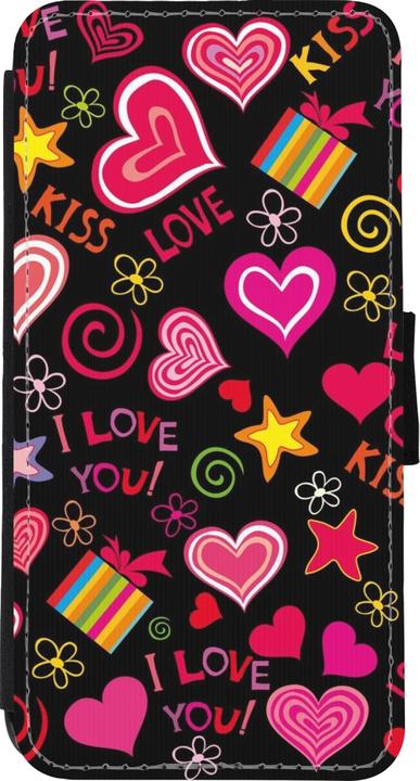 Immagine prodotto PhoneLook Coque Portafoglio noir San Valentino 2023 simboli d'amore (Apple iPhone XR)