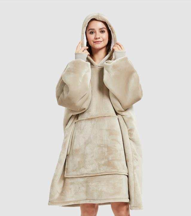 Actual product image The Fluffy Eskimo Hoodie (98 x 96 cm)