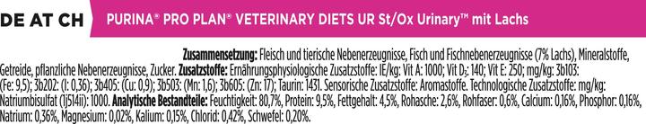 Produktbild Purina ONE Pro Plan Veterinary Diets UR St/Ox Urinary - wet cat food - 10 x 85g (10 Stk., 850 g)
