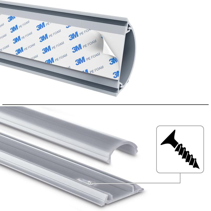 Immagine prodotto Hama Canalina per cavi in PVC (Tubazione, 100 cm)