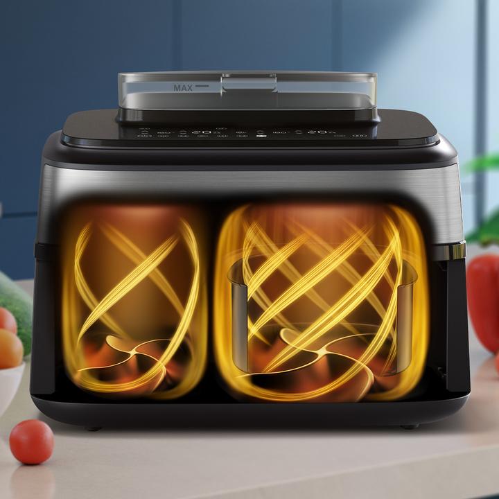 Image du produit Philips Steam Airfryer Dual Basket NA555/09