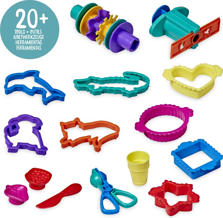 Produktbild Play-Doh Grosses Knetset mit Aufbewahrungsbox