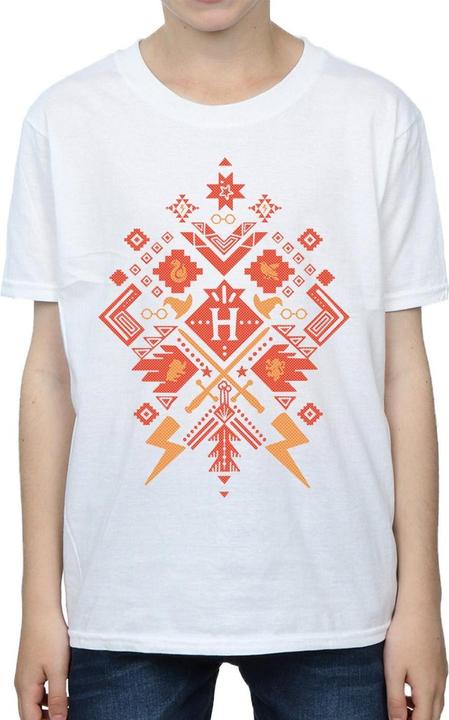 Actual product image Boys Christmas Fair Isle T-Shirt (152, 158)