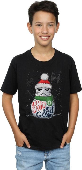 Immagine prodotto Star Wars Stormtrooper Up To Snow Good Maglietta Ragazzi (140, 146)