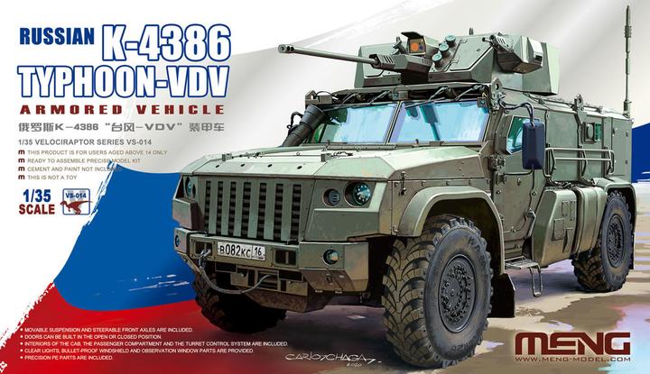Meng-Model Russian K-4386 Typhoon-VDV Armoured Vehicle