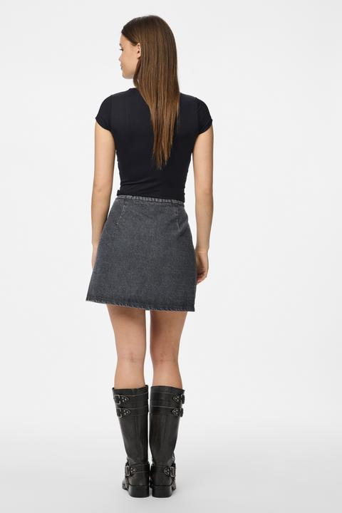 Produktbild Pieces PCFLORA DENIM Wickelrock (S)