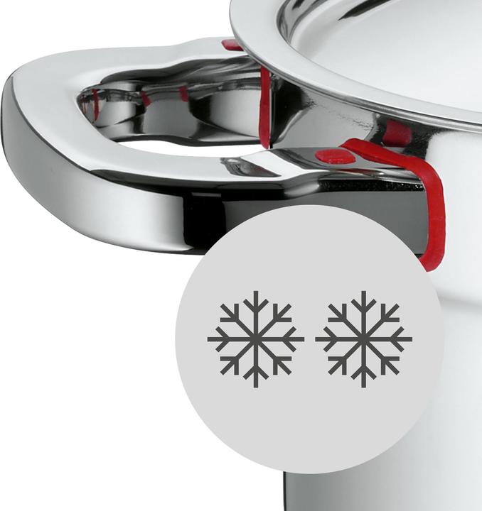 Actual product image WMF Meat casserole PREMIUM ONE silver (24 cm, Pot, Stainless steel)