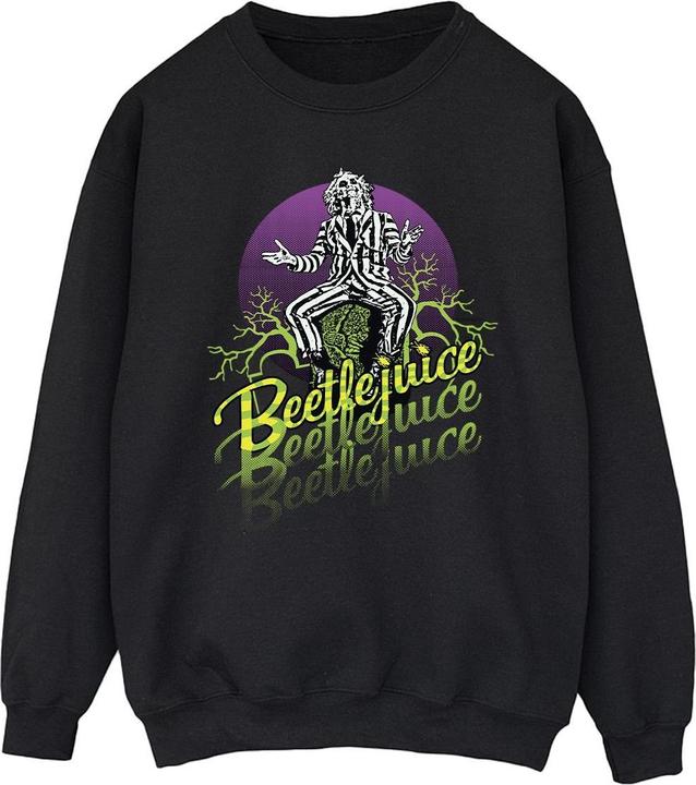 Immagine prodotto Beetlejuice Purple Circle Felpa Uomo (4XL)