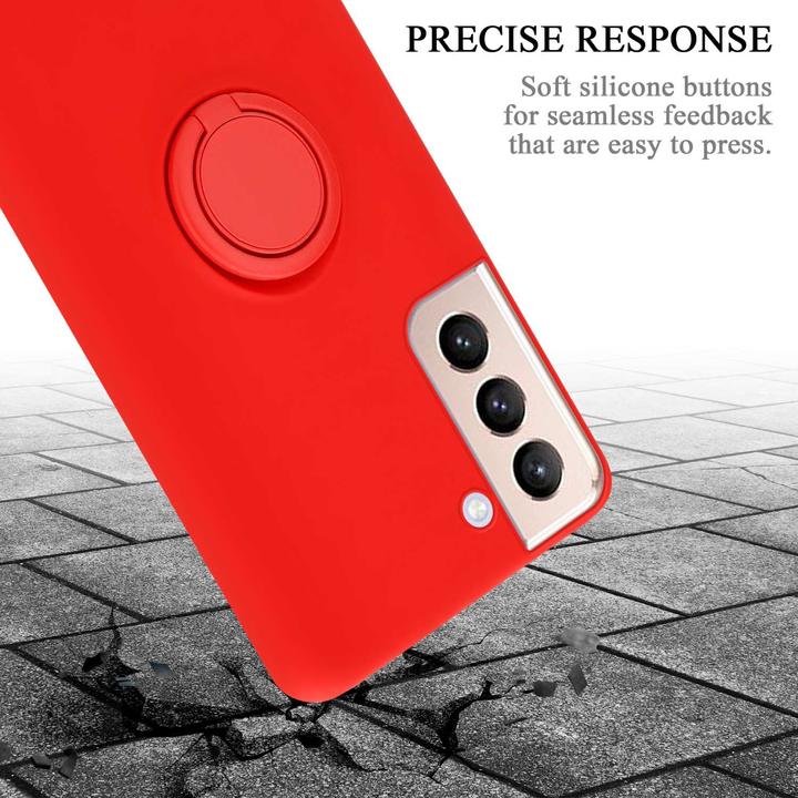 Actual product image Cadorabo TPU Liquid Ring Silicone Case Cover (Samsung Galaxy S22+)