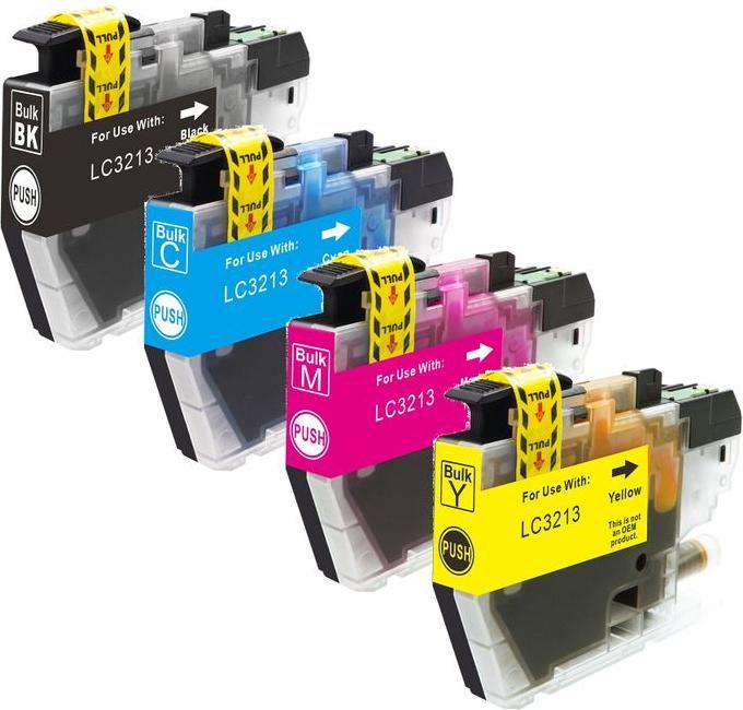 Actual product image Hermex Compatible Ink Cartridge for Brother DCP-J772DW (M, Y, C, FC)