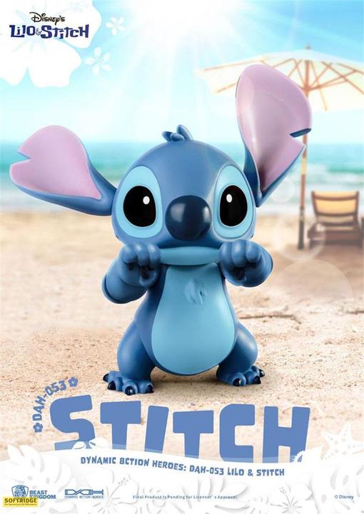 Actual product image Beast Kingdom AF Lilo & Stitch : Stitch (Dynamic Action Hero) 18 cm