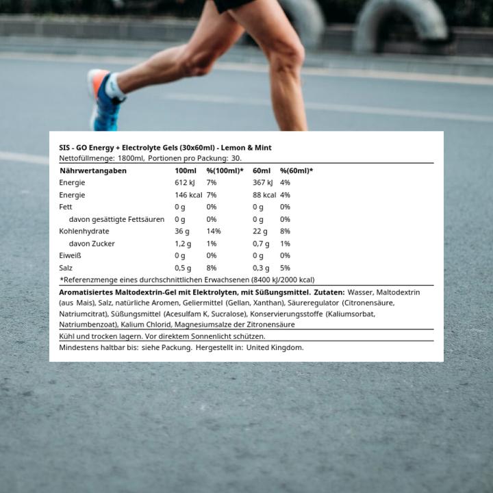 Produktbild SIS Go Energie + Electrolyte (Zitrone, Minze, 1 Stk., 60 g)