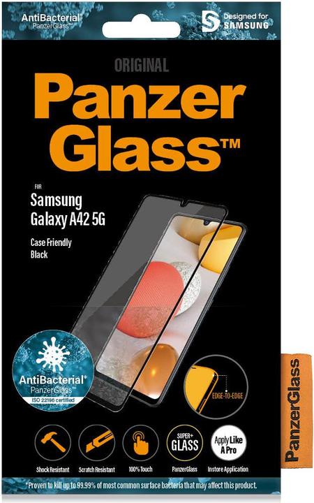 Produktbild PanzerGlass Edge-to-Edge (1 Stück, Samsung Galaxy A42 5G)