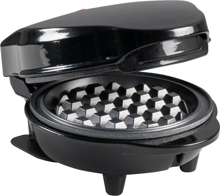 Actual product image Bestron Mini-Waffeleisen für klassische Waffeln, kleiner Waffelmaker mit Antihaftbeschichtung, für K
