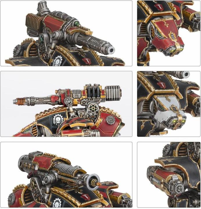Immagine prodotto Games Workshop Legioni Imperiali: Titani esploratori pesanti Dire Wolf (Materiale sintetico)