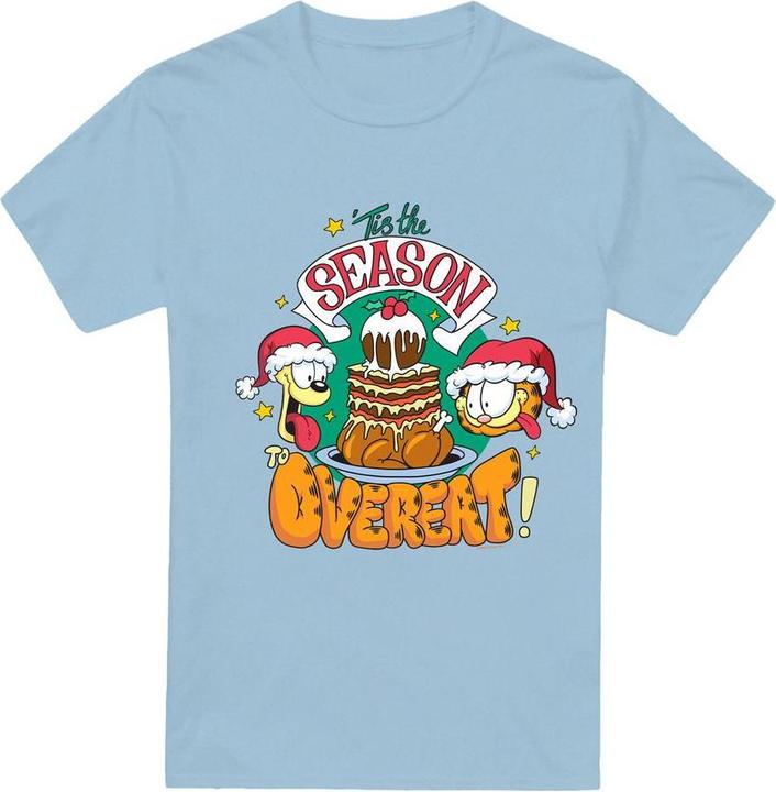 Produktbild Garfield Tis The Season To Overeat TShirt weihnachtliches Design (XL)