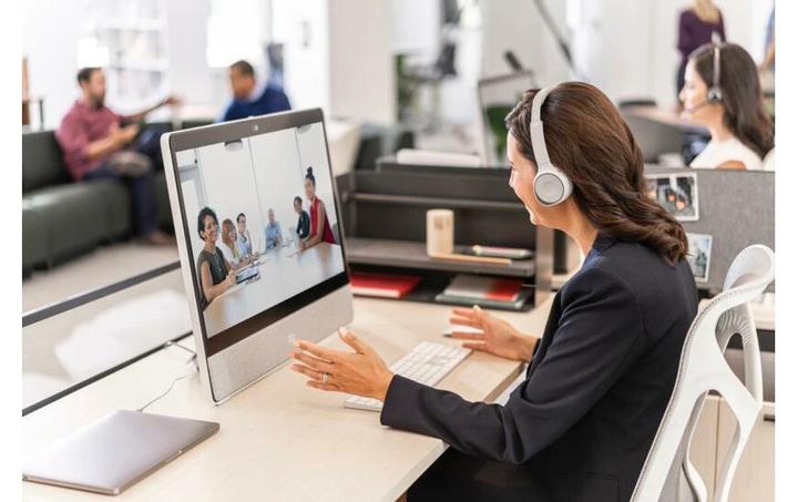 Image du produit Cisco Headset 730 Duo Platinum, USB-A, inkl. Ladestation (Sans fil, USB-A)