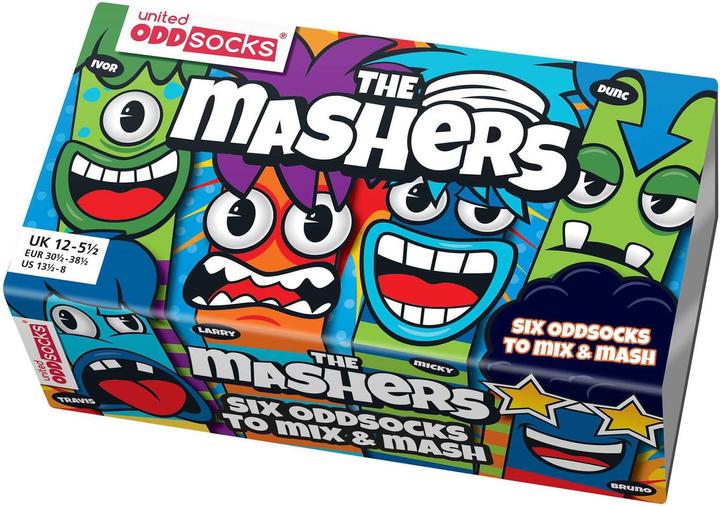 Image du produit United Oddsocks Les Mashers (Lot de 3, 30 - 38)