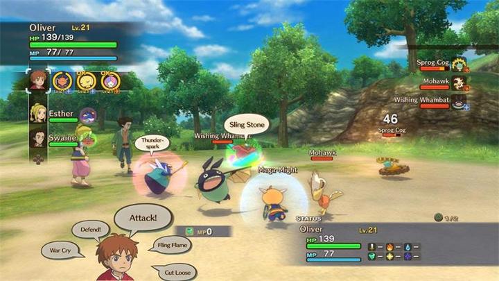 Produktbild Bandai Namco Ni No Kuni: Der Fluch der weissen Königin Remastered (PS4, Multilingual)