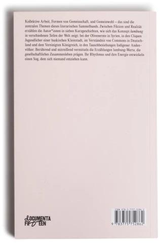 Actual product image documenta fifteen lumbung erzählen (German, Yásnaya Elena Aguilar Gil, Nesrine Khoury, Mithu M. Sanyal, Harriet C. Brown, Panashe Chigumadzi, Cristina Judar, Azhari Aiyub, Uxue Alberdi, 2022)