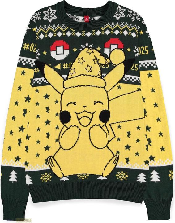 Produktbild Difuzed POKEMON - Pikachu Happy - Pull de Noël (2XL) (XXL)