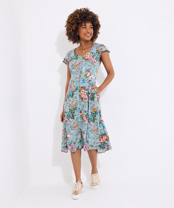 Produktbild Joe Browns Rose V-Neck Knee Dress (44)