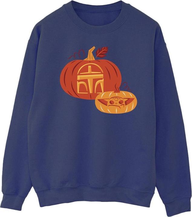 Actual product image Star Wars Mens Pumpkin Sweatshirt (4XL)