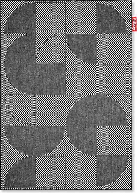 Fatboy Carpretty Petit Jigsaw Black/White (160 x 230 cm)