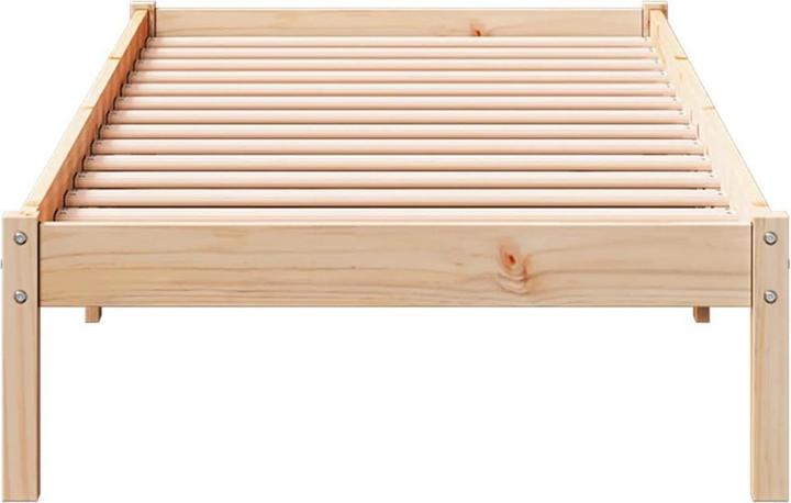 Immagine prodotto VidaXL Bett Extra Lang ohne Matratze 90x220 (90 x 220 cm)