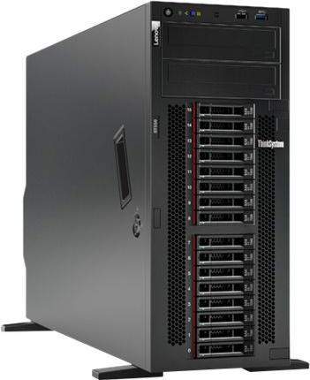 Actual product image Lenovo ThinkSystem ST550 Silver Xeon 4210R 32GB 0T (Intel Xeon Silver 4210R, 32 GB, Tower Server)