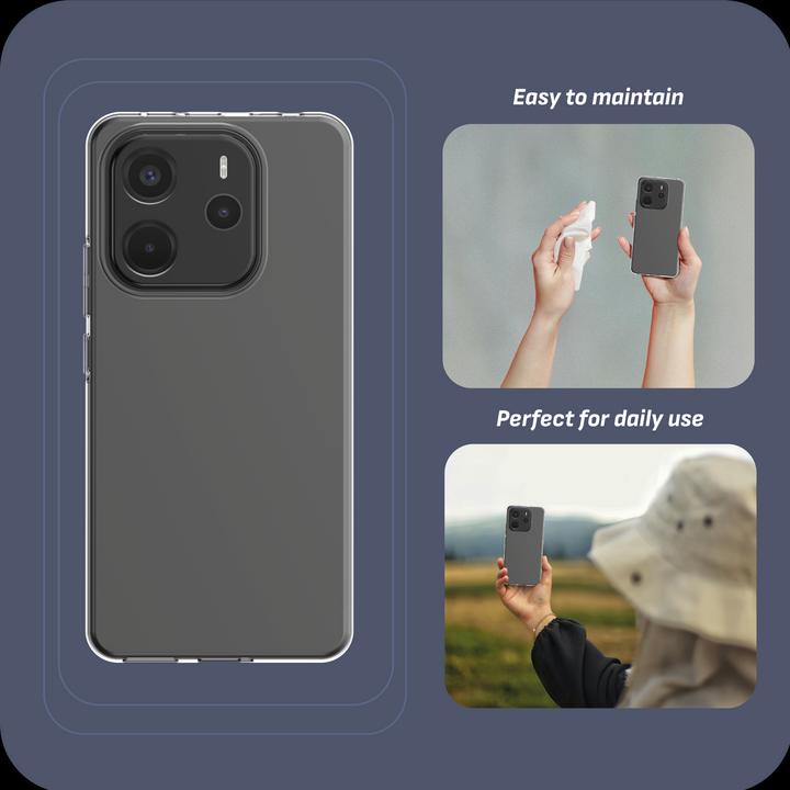 Produktbild Cazy Soft TPU Schutzhülle (Xiaomi Redmi Note 14)
