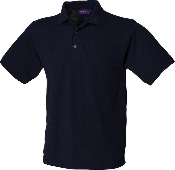 Henbury Schweres Polohemd aus Polycotton