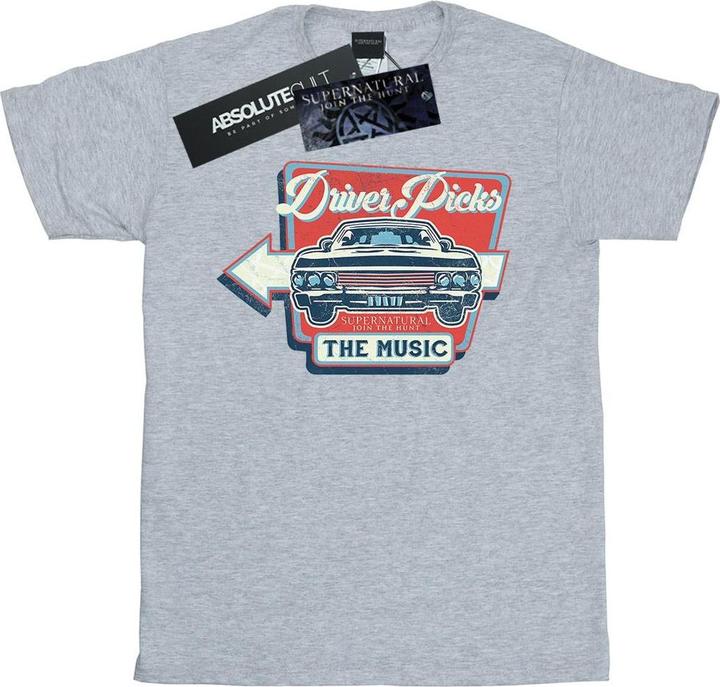 Supernatural Driver Picks The Music TShirt (3XL)