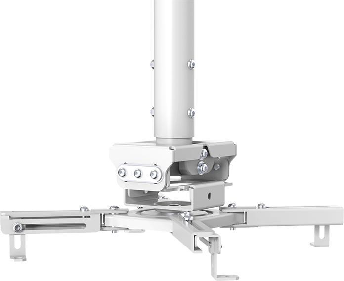 Produktbild LogiLink beamerhalterung armlänge 595-895 mm weiss (Decke)
