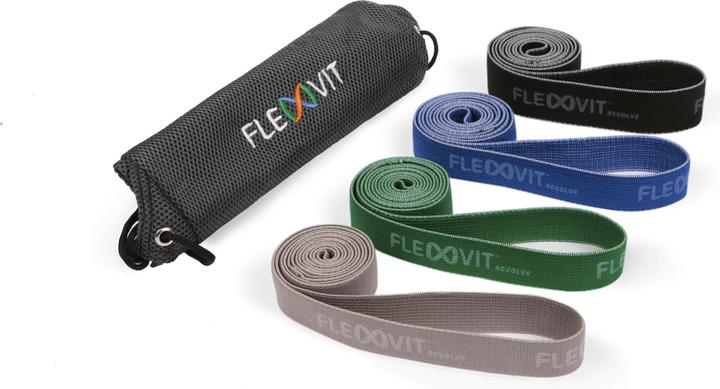 Actual product image Flexvit Powerbands Set (1 m, Easy, Medium, Strong, Extra strength)