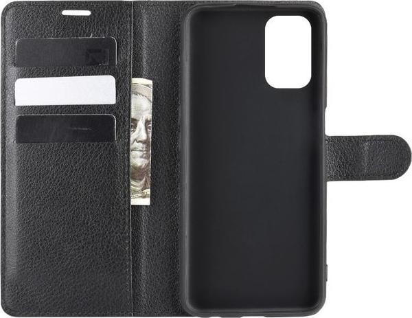 Actual product image MU Classic Litchi Leather Bookcover Series (Oppo A52)