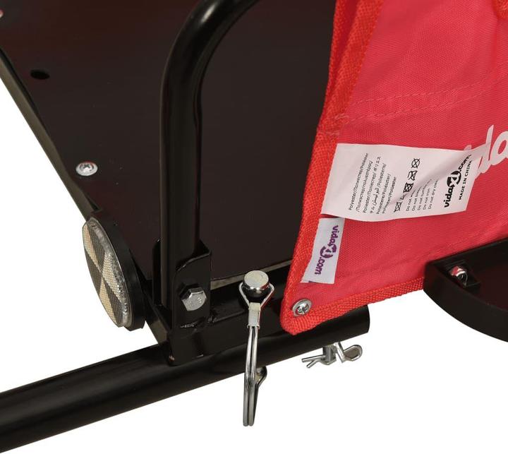 Produktbild VidaXL Fahrradanhänger Oxford-Gewebe & Eisen