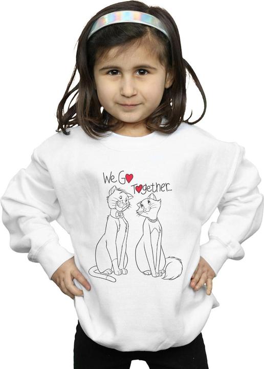 Immagine prodotto Disney Aristocats We Go Together Felpa Ragazze (140, 146)