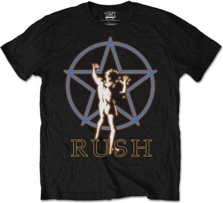 Actual product image Rush Unisex Adult Starman Glow T-Shirt (XL)