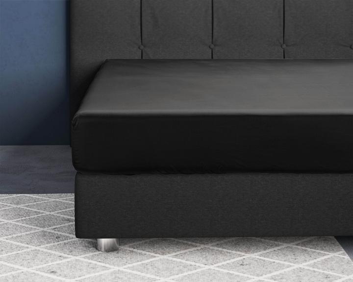 Produktbild Palo Satin Spannbettlaken (70 x 200 cm)