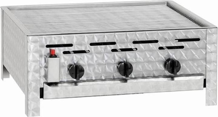 Image du produit Blaser + Trösch Gril pour fêtes PROFI 3, brûleurs inox avec sécurité (stop gaz)