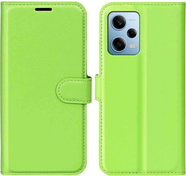 Image du produit Cover-Discount Xiaomi Poco X5 Pro - étui en cuir vert (Xiaomi Poco X5 Pro, Xiaomi Redmi Note 12 Pro 5G)