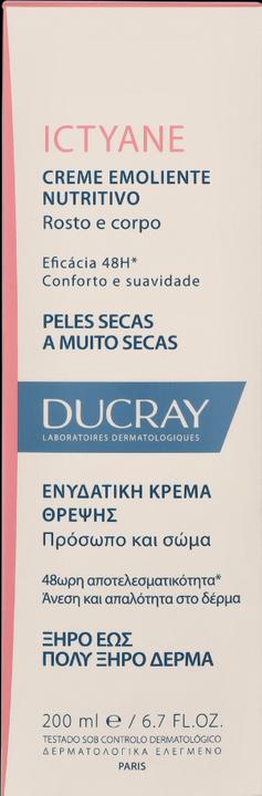 Produktbild Ducray ICTYANE emollient nutritive cream 200 ml (Körpercreme, 200 ml)