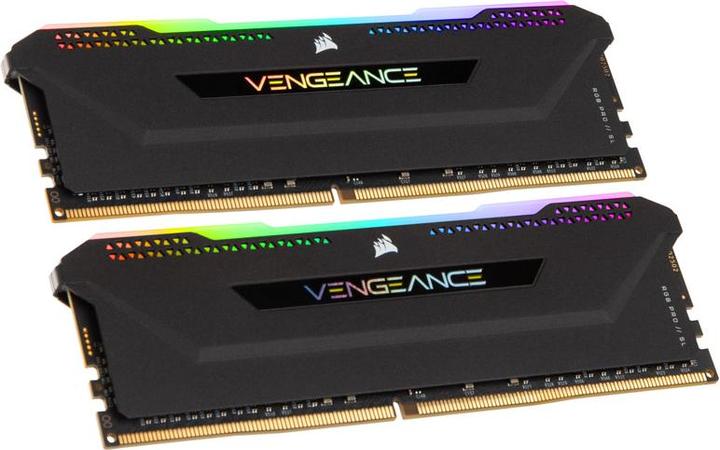 Image du produit Corsair Vengeance RGB Pro SL (2 x 8GB, 3600 MHz, RAM DDR4, DIMM)