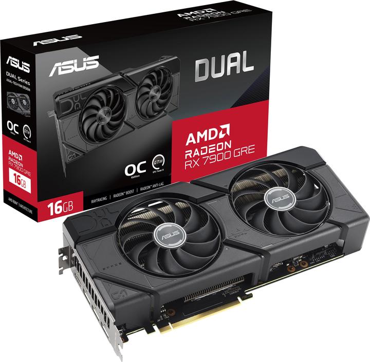 Produktbild ASUS Dual RX 7900 GRE OC Edition (16 GB)