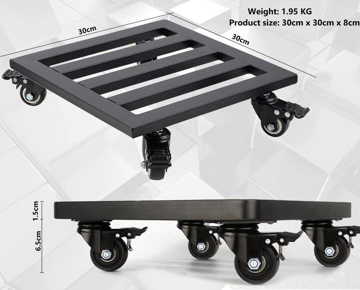 Produktbild TempFoo Rollbarer Pflanzenuntersetzer