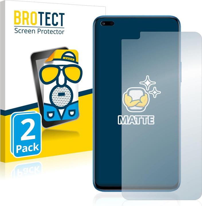 Actual product image BROTECT Anti-glare film Screen protector Matt screen protector film (2 Piece, Honor 50 Lite)