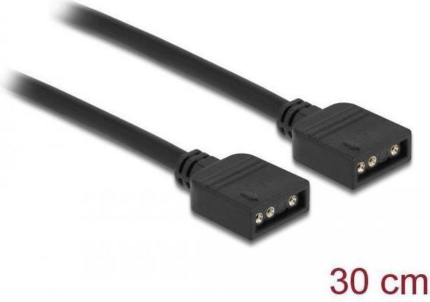 Immagine prodotto Delock Cavo di collegamento RGB a 3 pin per illuminazione LED RGB/ARGB a 5 V 30 cm