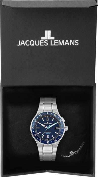 Image du produit Jacques Lemans Herrenuhr Hybromatic (Chronographe, 42 mm)